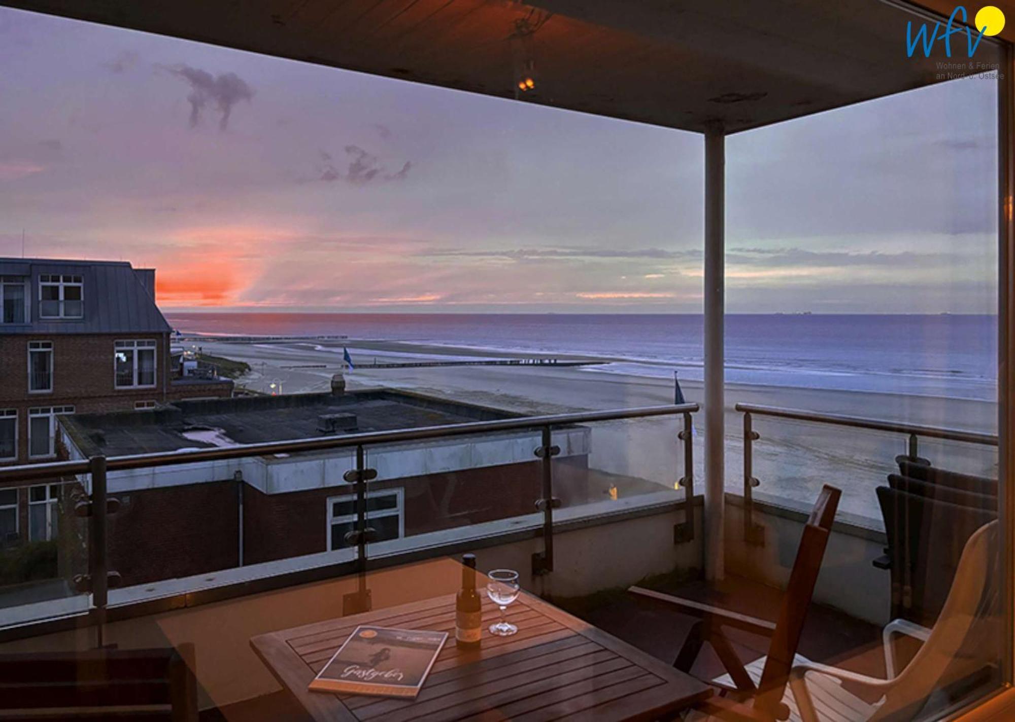 Haus Poseidon Ferienwohnung Nordseeblick فانجر أوخه المظهر الخارجي الصورة