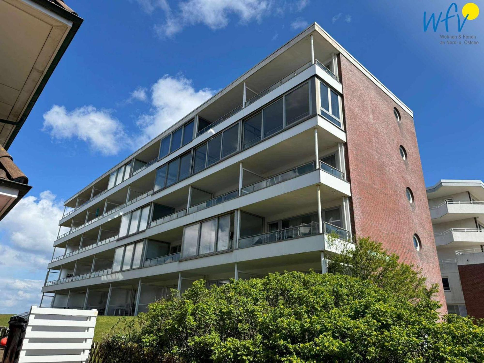 Haus Poseidon Ferienwohnung Nordseeblick فانجر أوخه المظهر الخارجي الصورة